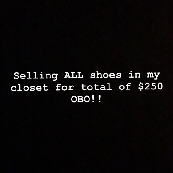 EVERYTHING IN MY CLOSET $250! - Picture 1 of 1